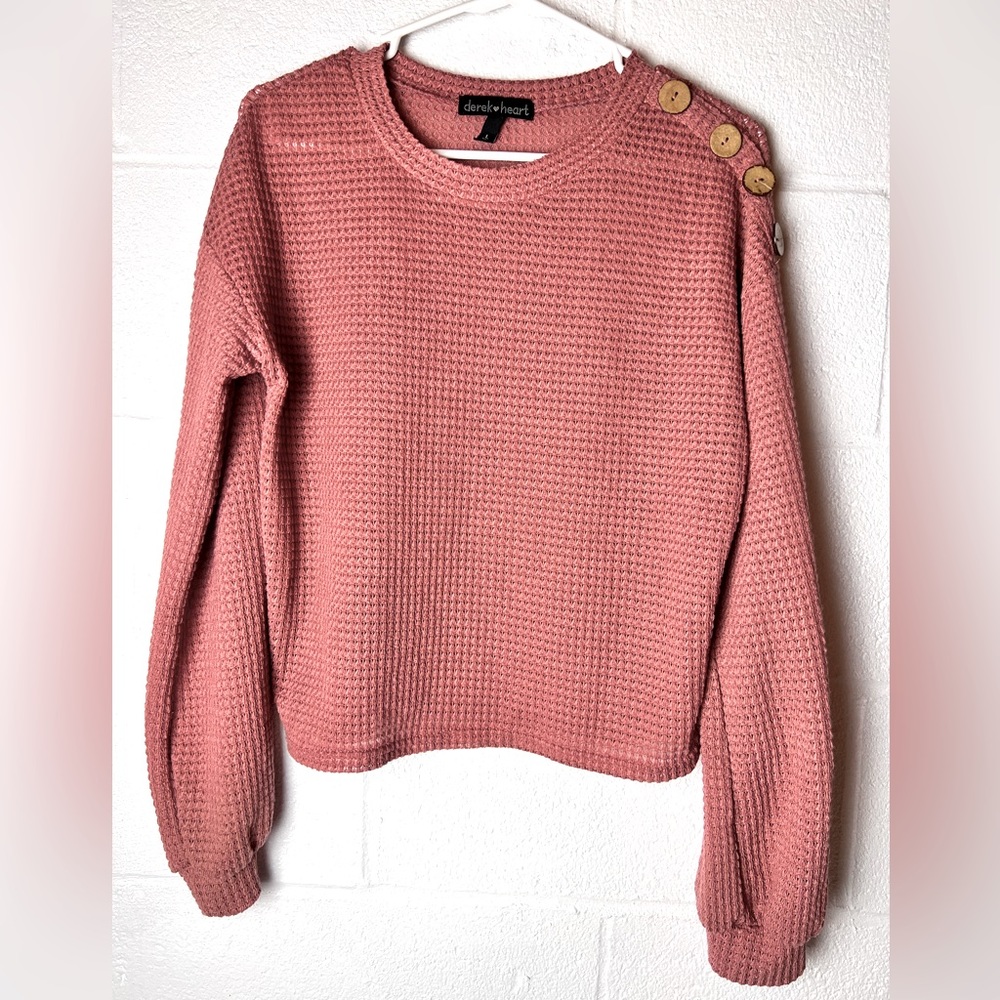 Pink Sweater Derek Heart